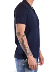 "Dondup Poloshirts im Sale | Dondup Herren Polo Blau Baumwolle Kurzarm Frühjahr Sommer online kaufen"|Planet-Deluxe