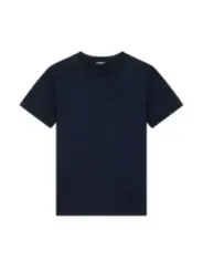 "Dondup T-Shirts im Sale | Dondup Herren T-Shirt Blau Kurzarm Rundhals Baumwolle online kaufen"|Planet-Deluxe