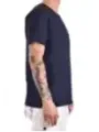 "Dondup T-Shirts im Sale | Dondup Herren T-Shirt Blau Kurzarm Rundhals Baumwolle online kaufen"|Planet-Deluxe