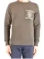 "Dondup Pullover im Sale | Dondup Herren-Pullover Herbst Winter Beige Druck  online kaufen"|Planet-Deluxe