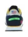 Schwarzer Laufschuh mit amerikanischer Flagge