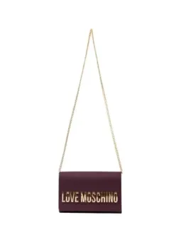 Love Moschino Bordeaux Umhängetasche – Einzigartig & Elegant