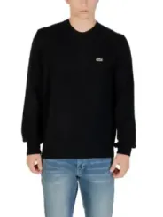 "Lacoste Pullover im Sale | Lacoste Herrenpullover Schwarz Herbst Winter Wolle online kaufen"|Planet-Deluxe