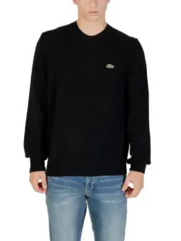 "Lacoste Herren Wolle-Pullover Schwarz - Herbst/Winter"