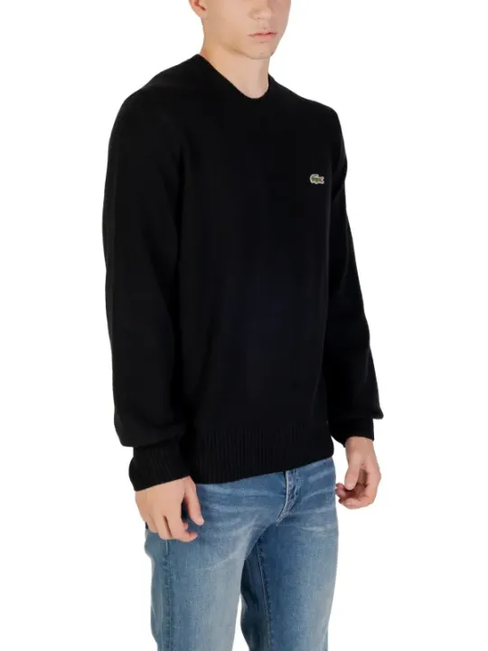"Lacoste Pullover im Sale | Lacoste Herrenpullover Schwarz Herbst Winter Wolle online kaufen"|Planet-Deluxe