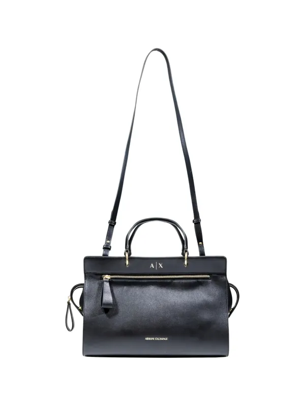 "Armani Exchange Einzelstücke & Seltenheiten im Sale | Armani Exchange Schwarz Herbst Handtasche mit Schulterriemen online kaufen"|Planet-Deluxe