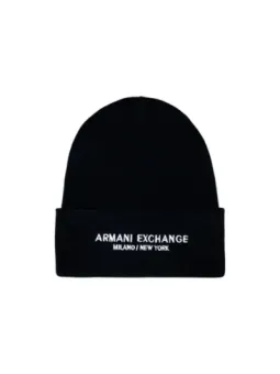 Armani Exchange Herren Hut Blau für Herbst/Winter