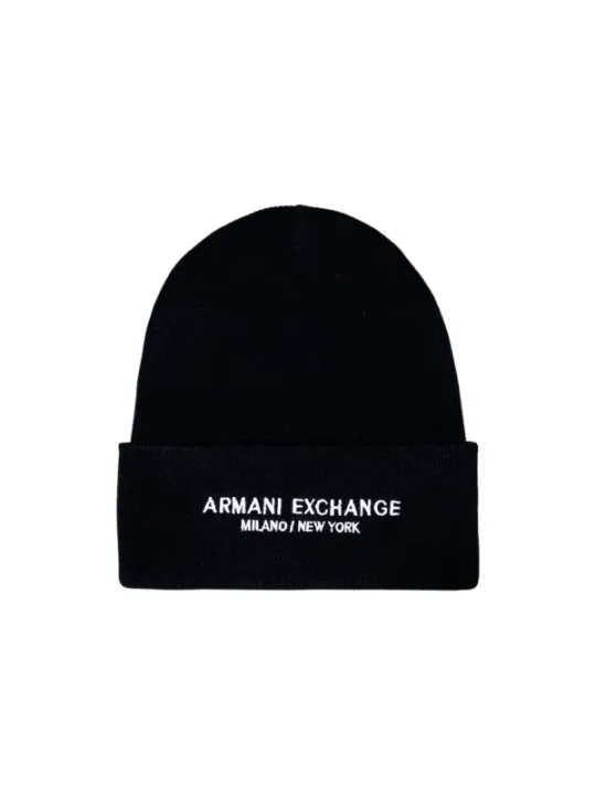 "Armani Exchange Caps & Mützen im Sale | Armani Exchange Herren Hut Blau mit Druck Herbst Winter online kaufen"|Planet-Deluxe