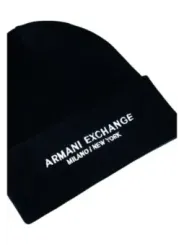 "Armani Exchange Caps & Mützen im Sale | Armani Exchange Herren Hut Blau mit Druck Herbst Winter online kaufen"|Planet-Deluxe