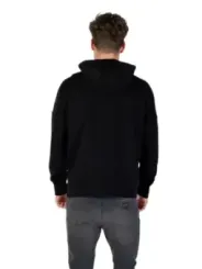"Ea7 Sweatshirts im Sale | EA7 Herren Fleece Hoodie Schwarz Druck Herbst Winter online kaufen"|Planet-Deluxe