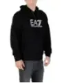 "Ea7 Sweatshirts im Sale | EA7 Herren Fleece Hoodie Schwarz Druck Herbst Winter online kaufen"|Planet-Deluxe