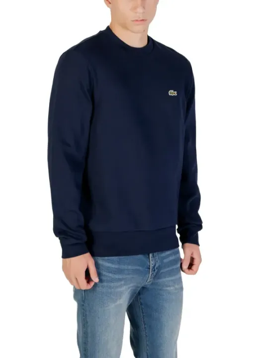 "Lacoste Sweatshirts im Sale | Lacoste Herren Fleece Blau Langarm Herbst Winter online kaufen"|Planet-Deluxe