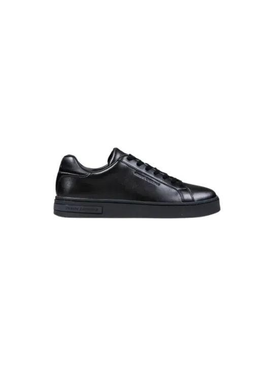 "Armani Exchange Sneakers im Sale | Armani Exchange Herbst Winter Ledersneaker Schwarz Herren online kaufen"|Planet-Deluxe