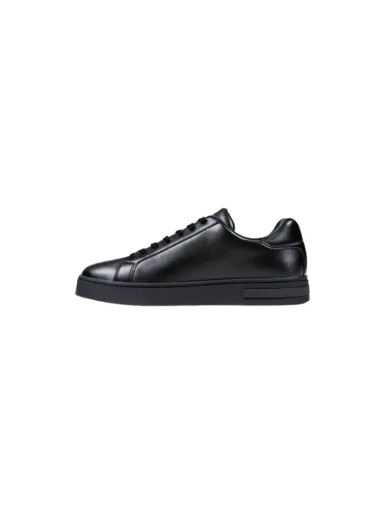 "Armani Exchange Sneakers im Sale | Armani Exchange Herbst Winter Ledersneaker Schwarz Herren online kaufen"|Planet-Deluxe