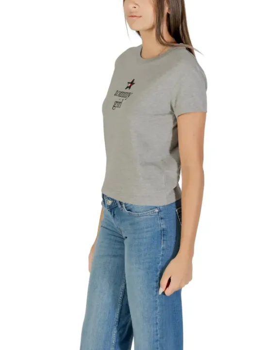 "Tommy Hilfiger Jeans T-Shirts im Sale | Tommy Hilfiger Jeans - Tommy Hilfiger Jeans T-Shirt Donna online kaufen"|Planet-Deluxe