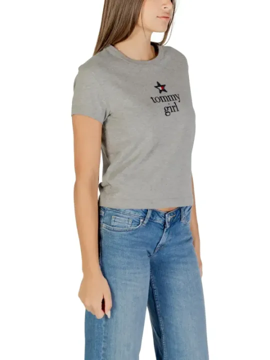 "Tommy Hilfiger Jeans T-Shirts im Sale | Tommy Hilfiger Jeans - Tommy Hilfiger Jeans T-Shirt Donna online kaufen"|Planet-Deluxe