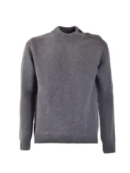 "Dondup Pullover im Sale | Dondup Herrenpullover Grau Rundhals HerbstWinter online kaufen"|Planet-Deluxe