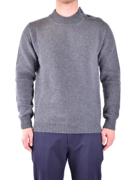 "Dondup Pullover im Sale | Dondup Herrenpullover Grau Rundhals HerbstWinter online kaufen"|Planet-Deluxe