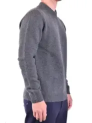 "Dondup Pullover im Sale | Dondup Herrenpullover Grau Rundhals HerbstWinter online kaufen"|Planet-Deluxe