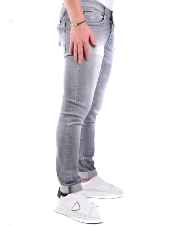 "Dondup Jeans im Sale | Dondup Herren Jeans Grau Herbst/Winter Zerrissenes Design online kaufen"|Planet-Deluxe