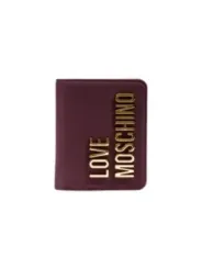 "Love Moschino Geldbörsen im Sale | Love Moschino Damen Portmonee Bordeaux Herbst Winter online kaufen"|Planet-Deluxe