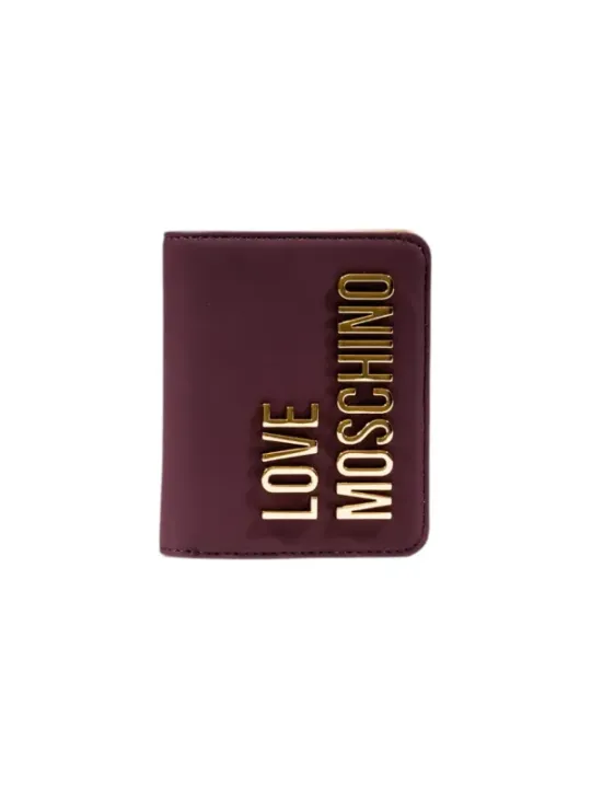 "Love Moschino Geldbörsen im Sale | Love Moschino Damen Portmonee Bordeaux Herbst Winter online kaufen"|Planet-Deluxe