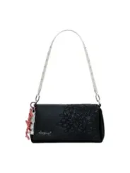 "Desigual Einzelstücke & Seltenheiten im Sale | Desigual Damen Herbst/Winter Blumentasche Schwarz online kaufen"|Planet-Deluxe