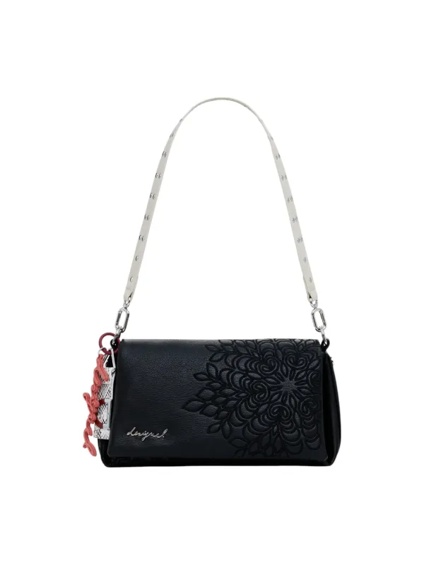 "Desigual Einzelstücke & Seltenheiten im Sale | Desigual Damen Herbst/Winter Blumentasche Schwarz online kaufen"|Planet-Deluxe