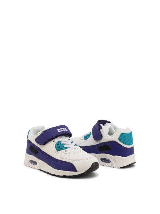 Weiße Kinder Schuhe mit Klettverschluss