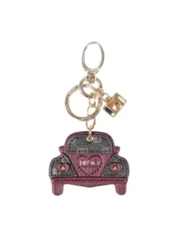 "Liu Jo Damen Schlüsseletui Violett - Stilvoller Herbstbegleiter"