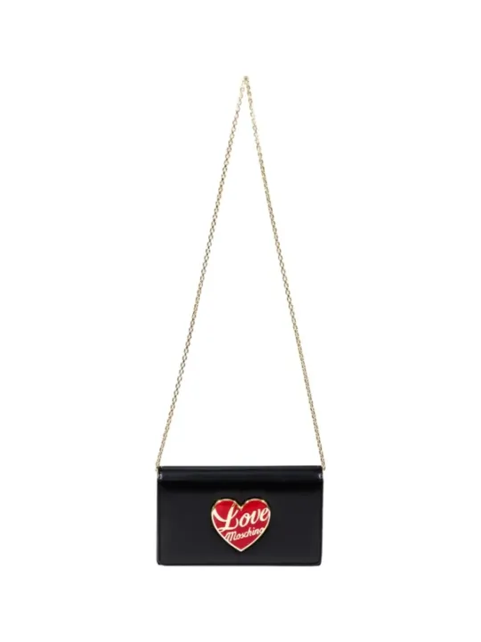 "Love Moschino Einzelstücke & Seltenheiten im Sale | "Love Moschino Damen Umhängetasche Schwarz Herbst/Winter" online kaufen"|Planet-Deluxe