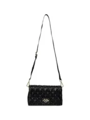 "Love Moschino Einzelstücke & Seltenheiten im Sale | Moschino Damen Schwarz Herbsttasche online kaufen"|Planet-Deluxe