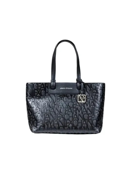 Armani Exchange Damen Handtasche Schwarz: Herbst-Winter Must-Have