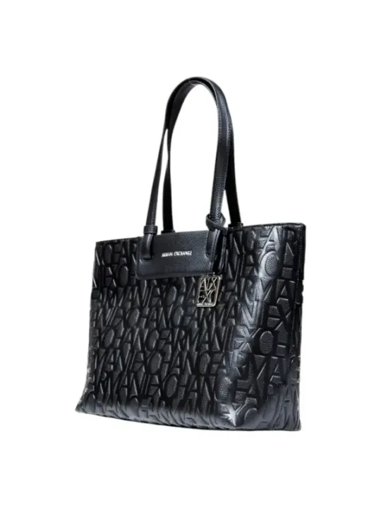 Armani Exchange Damen Handtasche Schwarz: Herbst-Winter Must-Have