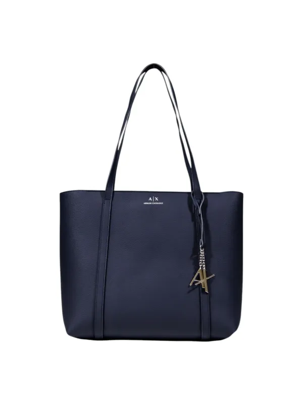 "Armani Exchange Einzelstücke & Seltenheiten im Sale | Armani Exchange Blaue Herbsttasche Damen online kaufen"|Planet-Deluxe