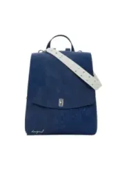 "Desigual Einzelstücke & Seltenheiten im Sale | Desigual Damen Rucksack Blau Herbst Winter 28x24x10 online kaufen"|Planet-Deluxe