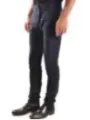 "Dondup Hosen im Sale | Dondup Herrenhose - Blaue Frühling/Sommer Baumwollhose mit Reißverschluss und Knopf - Modell B_26065 online kaufen"|Planet-Deluxe