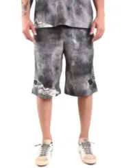 "Diesel Bermudas im Sale | Diesel Herren Bermuda Shorts - Schwarz, Zerrissen und Abgenutzt - 100% Baumwolle für Frühling/Sommer online kaufen"|Planet-Deluxe
