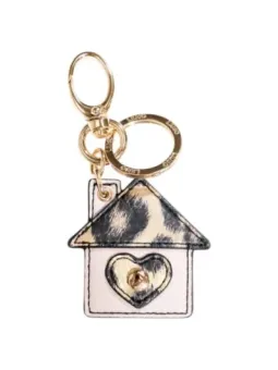 "Liu Jo Damen Leoparden Schlüsseletui Gold - Elegant & Praktisch"