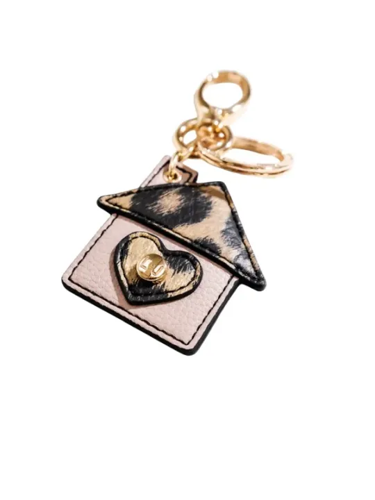 "Liu Jo Etuis im Sale | Liu Jo Damen Leoparden Schlüsseletui Gold online kaufen"|Planet-Deluxe