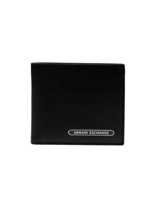"Armani Exchange Brieftaschen im Sale | Armani Exchange Herren Brieftasche - Schwarz mit Druckmuster, Herbst/Winter Kollektion online kaufen"|Planet-Deluxe