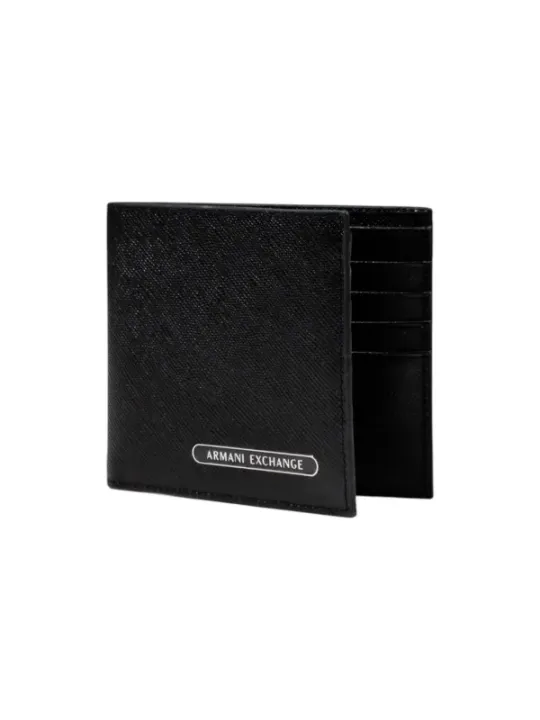 "Armani Exchange Brieftaschen im Sale | Armani Exchange Herren Brieftasche - Schwarz mit Druckmuster, Herbst/Winter Kollektion online kaufen"|Planet-Deluxe