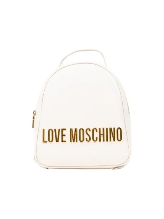 "Love Moschino Einzelstücke & Seltenheiten im Sale | Love Moschino Damen Rucksack Herbst/Winter Weiß online kaufen"|Planet-Deluxe