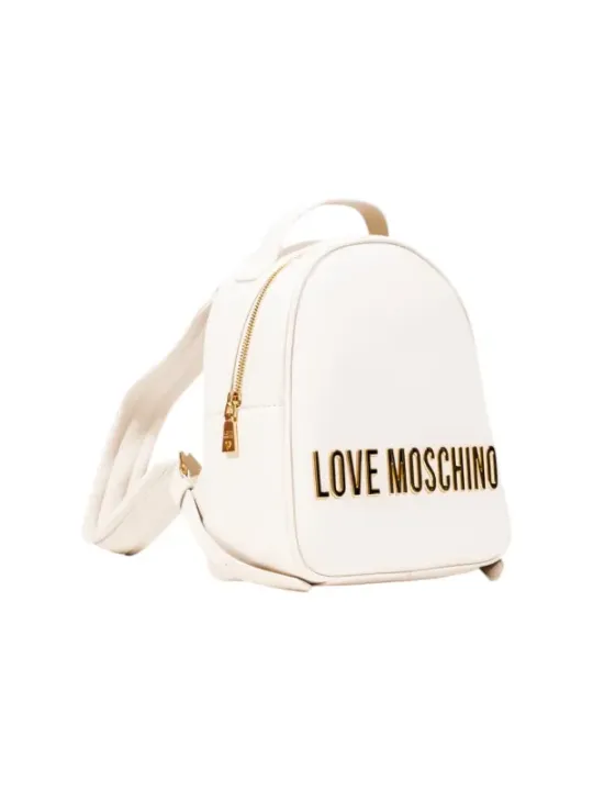 "Love Moschino Einzelstücke & Seltenheiten im Sale | Love Moschino Damen Rucksack Herbst/Winter Weiß online kaufen"|Planet-Deluxe