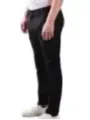 "Dondup Hosen im Sale | Dondup Herren Pantaloni - Schwarze Baumwollhose für Frühling/Sommer mit Reißverschluss & Knopfverschluss, Modell V_28265 online kaufen"|Planet-Deluxe