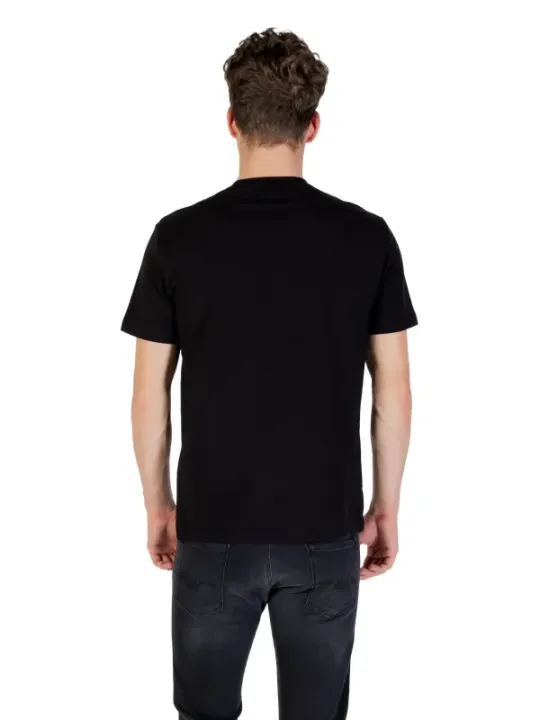 "Ea7 T-Shirts im Sale | EA7 Herren TShirt HerbstWinter Schwarz mit Druck online kaufen"|Planet-Deluxe