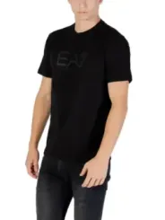 "Ea7 T-Shirts im Sale | EA7 Herren TShirt HerbstWinter Schwarz mit Druck online kaufen"|Planet-Deluxe