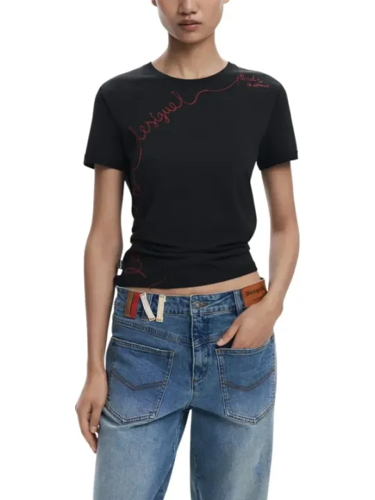 "Desigual T-Shirts im Sale | Desigual - Desigual T-Shirt Donna online kaufen"|Planet-Deluxe
