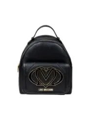 "Love Moschino Einzelstücke & Seltenheiten im Sale | Love Moschino Herbst-Winter Rucksack Schwarz online kaufen"|Planet-Deluxe