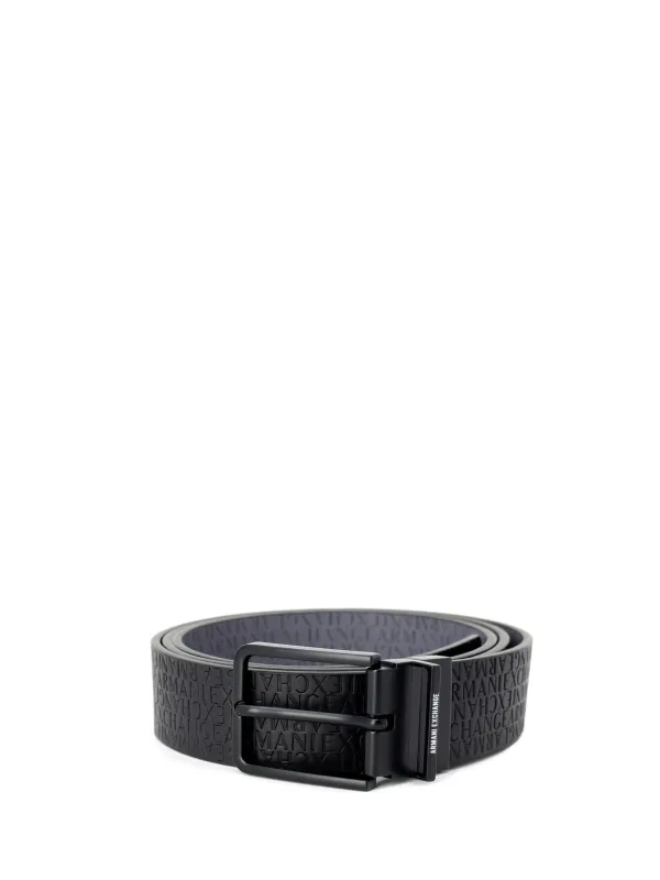 "Armani Exchange Gürtel im Sale | Armani Exchange Herrenledergürtel Schwarz Herbst/Winter online kaufen"|Planet-Deluxe